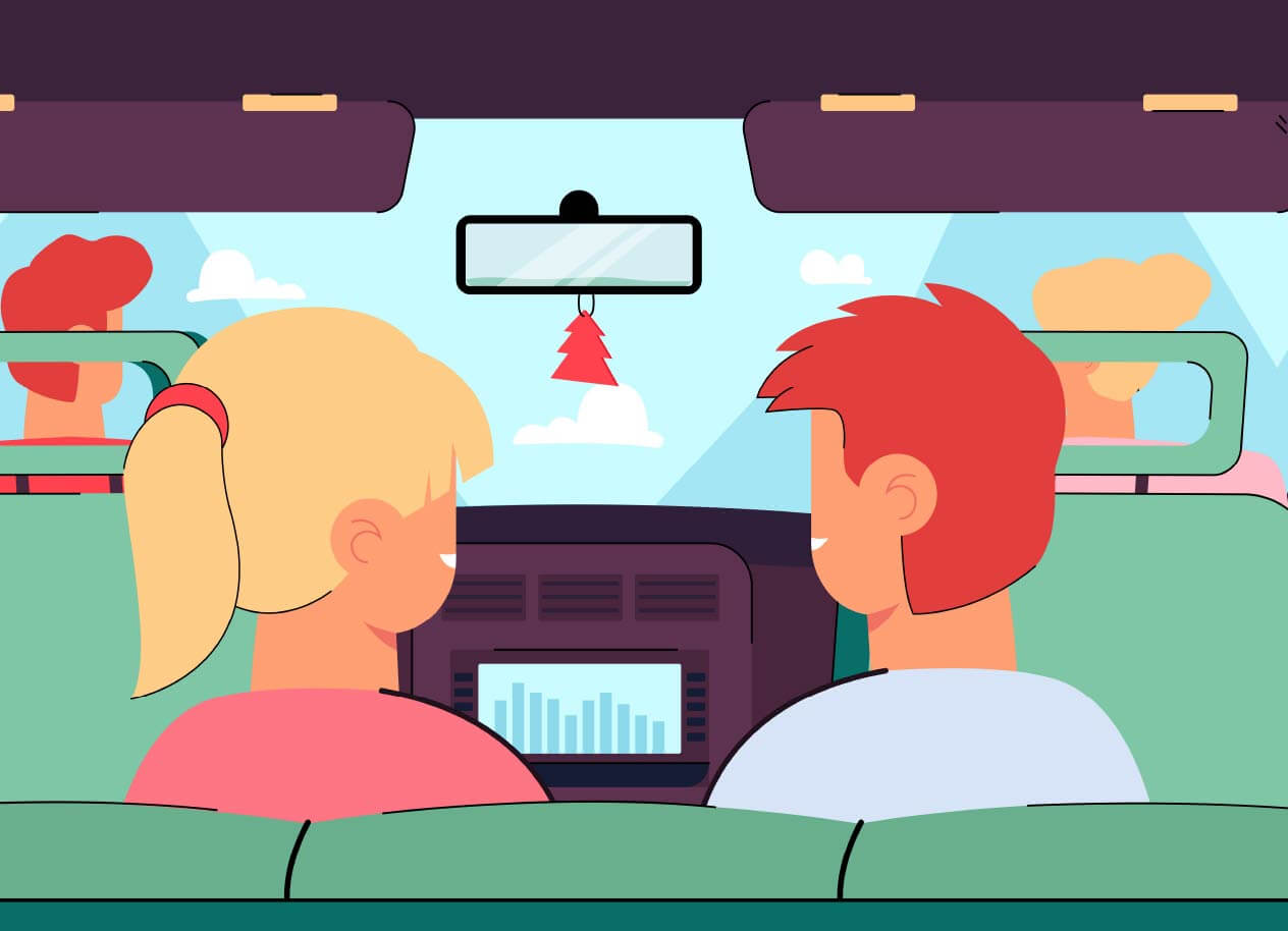 Bekijk de beste spelletjes voor in de auto 🚘