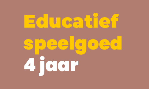 Cadeautips educatief speelgoed 4 jaar Cadeautips educatief speelgoed 4 jaar